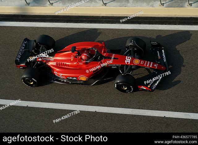 November 28th, 2023, Yas Marina Circuit, Abu Dhabi, Formula 1 Abu Dhabi Test 2023, in the picture Charles Leclerc (MCO), Scuderia Ferrari