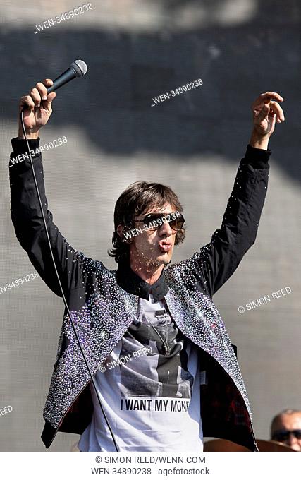 Richard Ashcroft performs on the Great Oak Stage, British Summer Time 2018 Day 1, Hyde Park, London Featuring: Richard Ashcroft Where: London