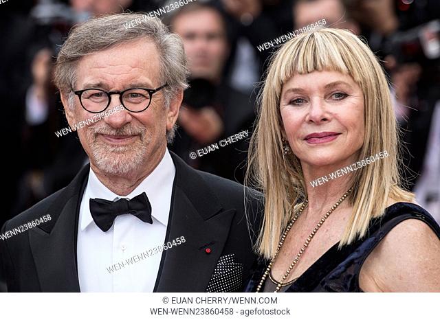 69th Cannes Film Festival - 'The BFG' (Le Bon Gros Geant - Le BGG) - Premiere Featuring: Steven Spielberg, Kate Capshaw Where: Cannes