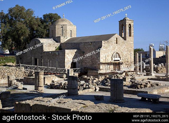 Cyprus, Kato Paphos, Agia Kyriaki Church