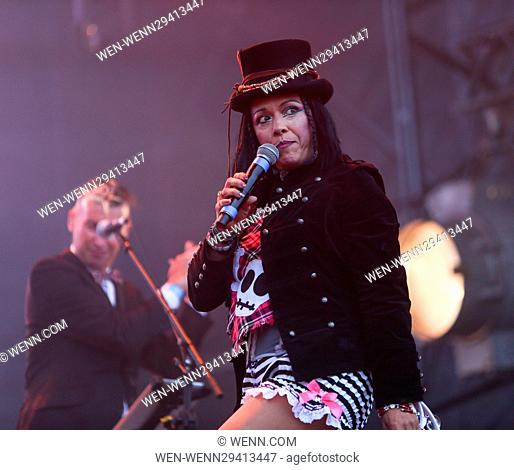 Rewind South Festival - Performances - Henley-on-Thames Annabella's Bow Wow Wow Featuring: Annabella Lwin Where: Henley, United Kingdom When: 21 Aug 2016...