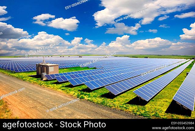 solar plant, solar energy, solar park