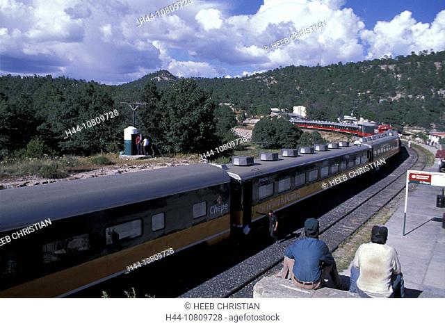 Barranca del Cobre, Estado de Chihuahua, Ferrocarril Chihuahua Pacifico, Divisadero, Sierra Madre Occidental, Mexico