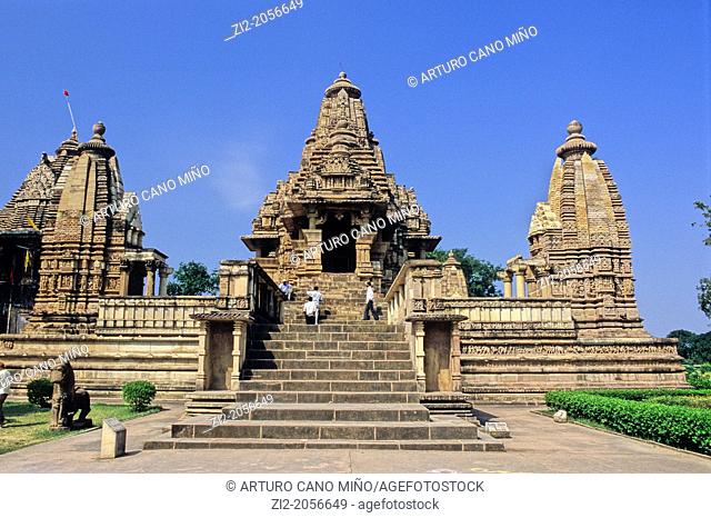 Varaha temple, X-XI centuries, Khajuraho Group of Monuments, UNESCO World Heritage Site, Madhya Pradesh, India, Asia