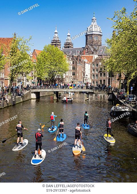 Amsterdam Canal Paddleboard