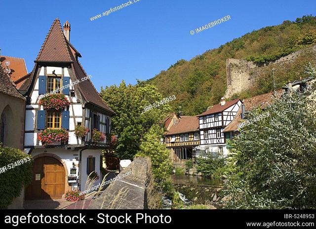 Half-timbered houses in Kayserberg in Alsace, France Kaysersberg