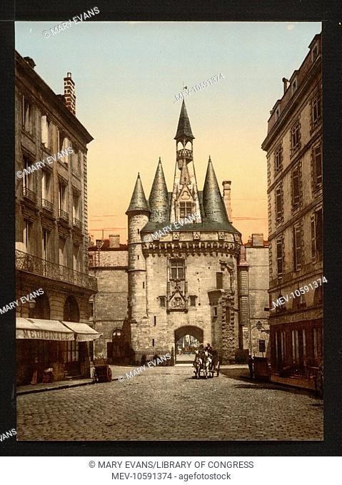 Sevigne gate, Bordeaux, France. Date between ca. 1890 and ca. 1900