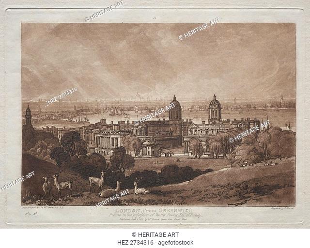 London from Greenwich. Creator: Joseph Mallord William Turner (British, 1775-1851)