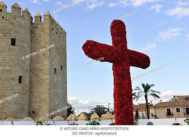 Cruz de Mayo, next to Torre de la Calahorra. Córdoba, Spain