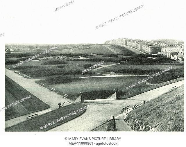 Mine Park looking south, South Shields, Tyne and Wear