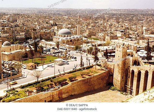 Syria - Aleppo (Halab). Historical Aleppo. UNESCO World Heritage List, 1986. Citadel, 13th century