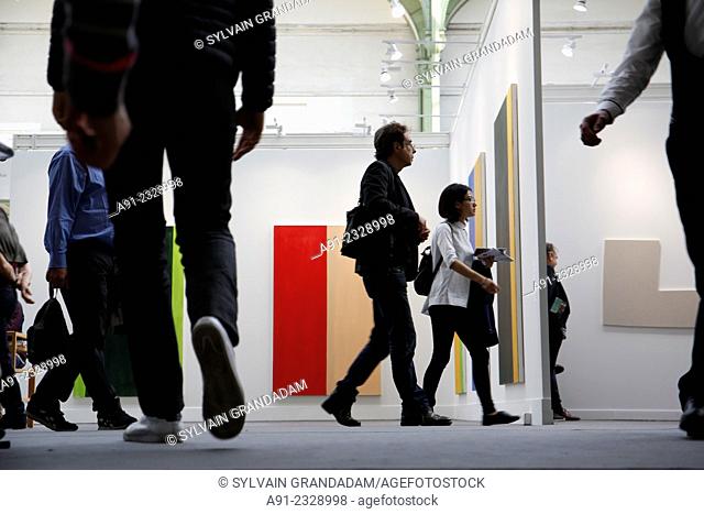 France, Ile-de-France, Paris, FIAC 2014 (Paris International Contemporary Art Fair) hold mainly in Grand Palais exhibition hall