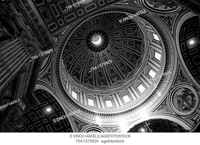 View in the Dome of Saint Peter's Basilica
