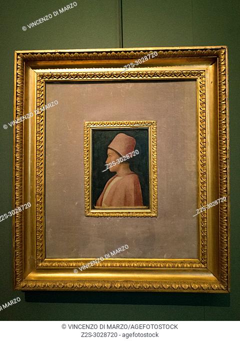 Portrait of Francesco Gonzaga is a tempera painting on wood (25x18 cm) by Andrea Mantegna, datable to around 1461 and kept in the National Museum of Capodimonte...