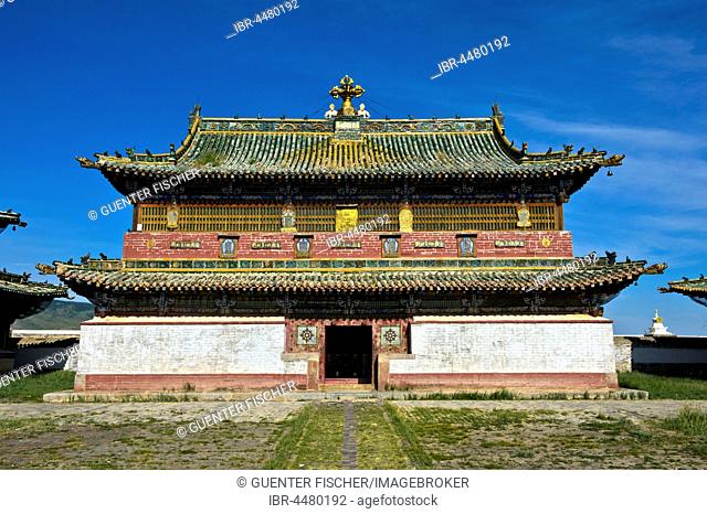 Main temple Erdene Zuu, Kharkhorin, Övörkhangai Aimag, Mongolia