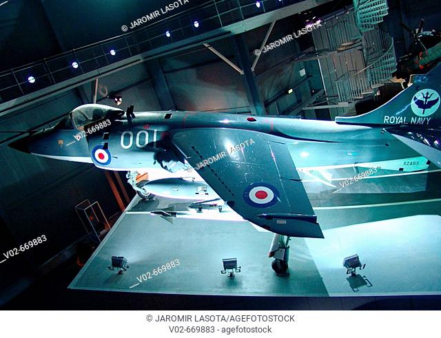 Sea Harrier, British naval jet fighter
