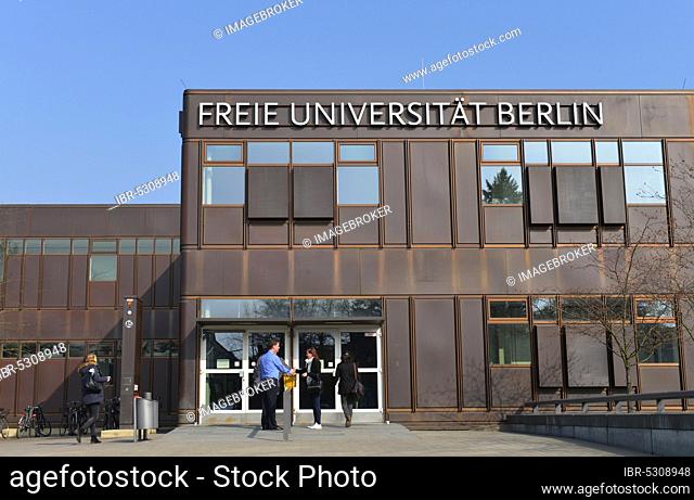 Rostlaube, Philology, Free University, Habelschwerdter Allee, Dahlem, Berlin, Germany, Europe