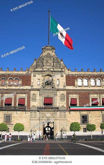 Palacio Nacional, Presidential Palace, Zocalo, Plaza de la Constitucion