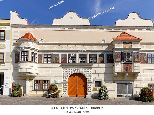 Town Hall, historic centre, Eisenstadt, Northern Burgenland, Burgenland, Austria