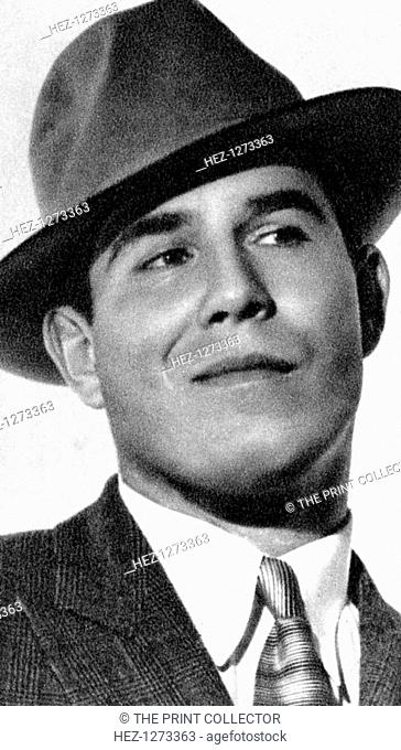 Nat Pendleton, American Olympic wrestler and actor, 1934-1935. Pendleton won a silver medal at the 1920 summer Olympics. He moved into acting in the late 1920s