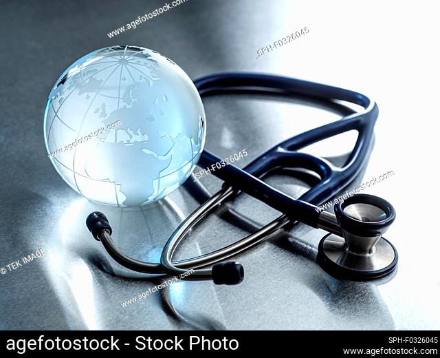 Global health, conceptual image