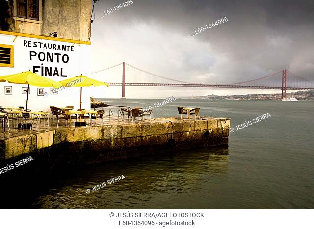 'Restaurante Ponto Final' Calcinhas Lisboa Portugal