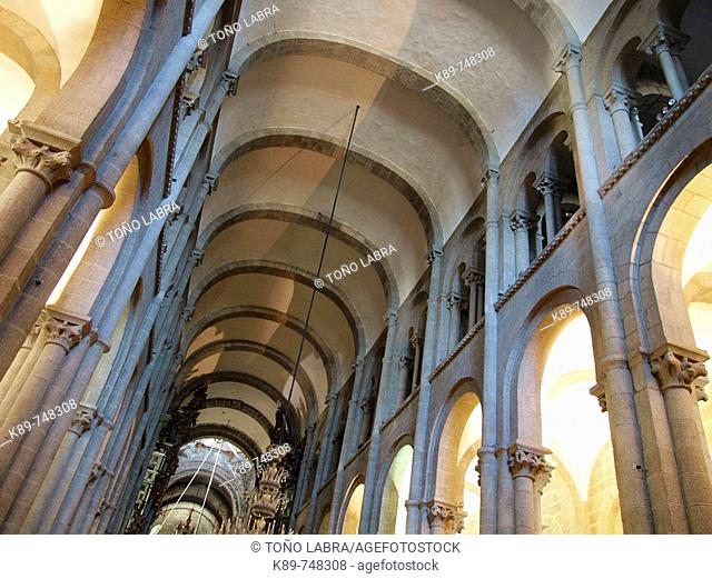 Santiago de Compostela cathedral. Galicia, Spain