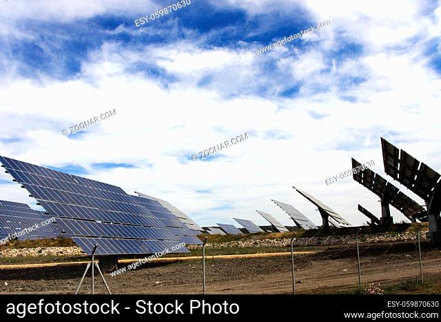 Solaranlage im spanischen Andalusien