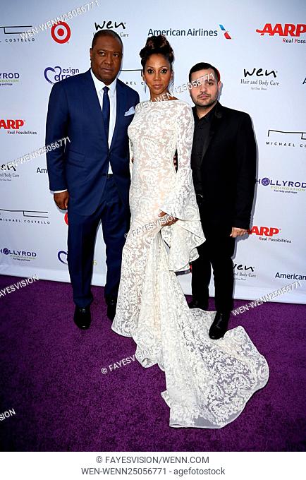 HollyRod 18th Annual DesignCare Gala Featuring: Rodney Peete, Holly Robinson Peete, Micheal Costello Where: Pacific Palisades, California