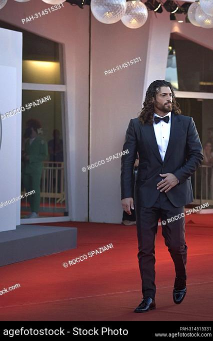 VENICE, ITALY - SEPTEMBER 06: Can Yaman attends the ""Il Signore Delle Formiche"" red carpet at the 79th Venice International Film Festival on September 06