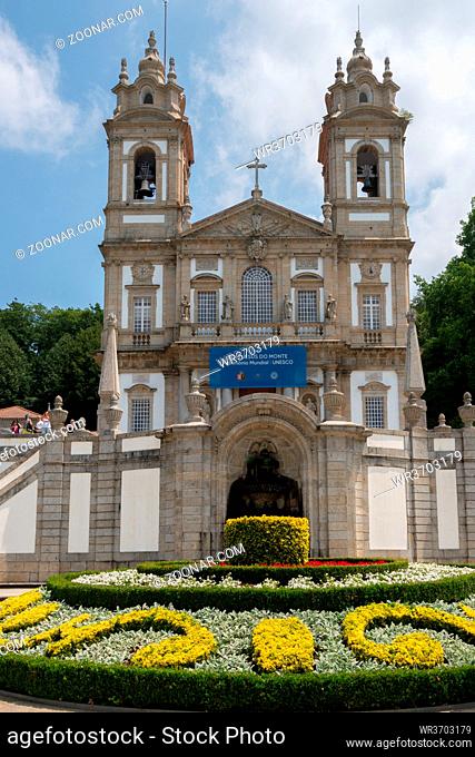 Bom Jesus Sanctuary in Braga, Portugal