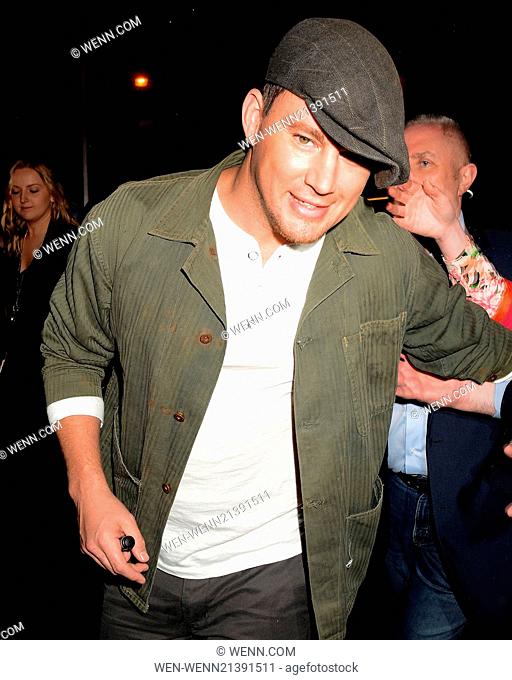 Jonah Hill and Channing Tatum among celebrities to arrive for The Late Late Show at RTE Studios - Outside Arrivals Featuring: Channing Tatum Where: Dublin
