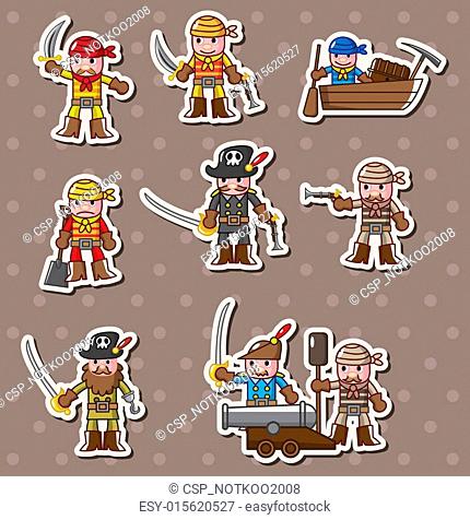 pirate stickers