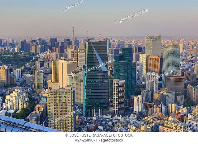 Japan, Tokyo City, Minato District, Skytree Tower