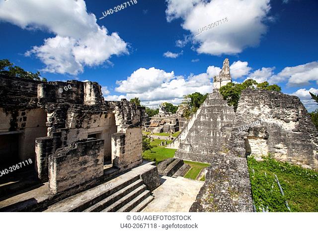 Guatemala, Tikal, Temple 1, Gran Jaguar
