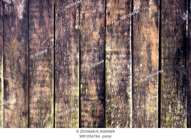 Rustic wooden wall