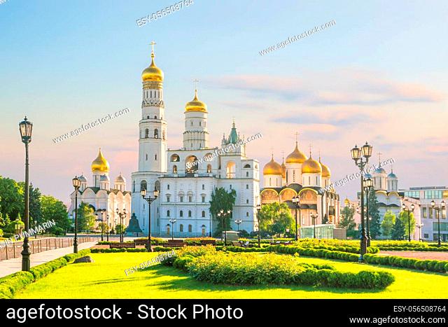 Moscow Kremlin. UNESCO World Heritage Site in Russia