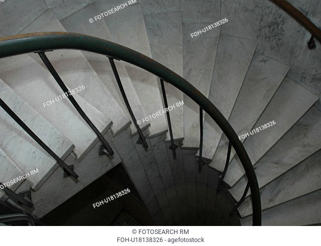 accessory, stairs, spiral, railing, rail, stair