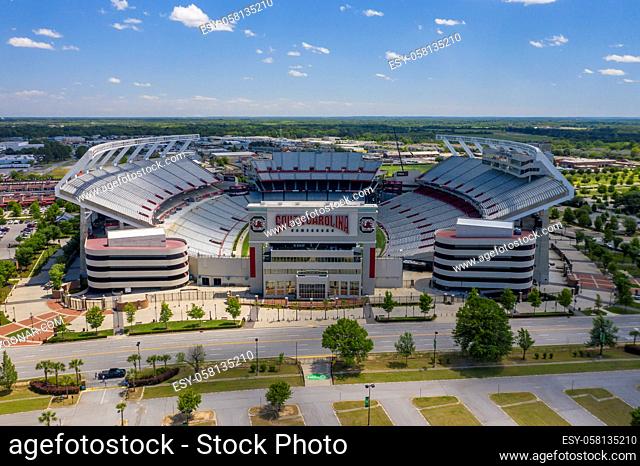 May 06, 2020 - Columbia, South Carolina, USA: Williams-Brice Stadium is the home football stadium for the South Carolina Gamecocks