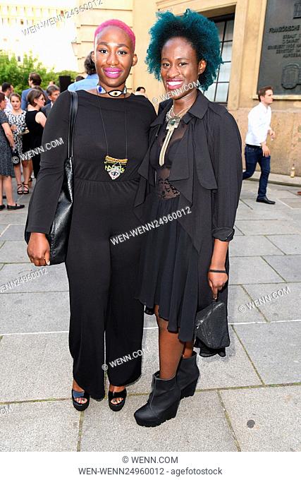 Michalsky StyleNite as part of Mercedes-Benz Fashion Week Spring/Summer 2017 at Franzoesische Friedenskirche - Arrivals and Front Row Featuring: Sharonda...
