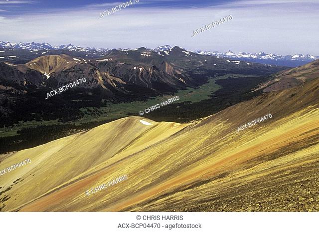 Rainbow Mountains, Tweedsmuir Park, British Columbia, Canada