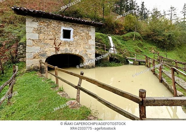 Mills of Plazaola, Lastur Quarter, Deba, Gipuzkoa, Basque Country, Spain