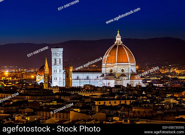 Duomo in Florence - Italy - architecture background