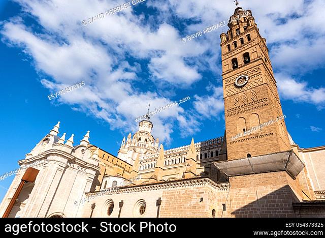 Cathedral In The Historic City Of Tarazona, Aragon region, Spain