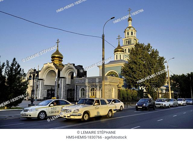 Uzbekistan, Silk Road, Tashkent, Dormition orthodox cathedral