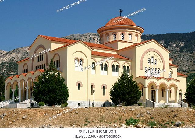Monastery and church of Agios Gerasimos, Kefalonia, Greece