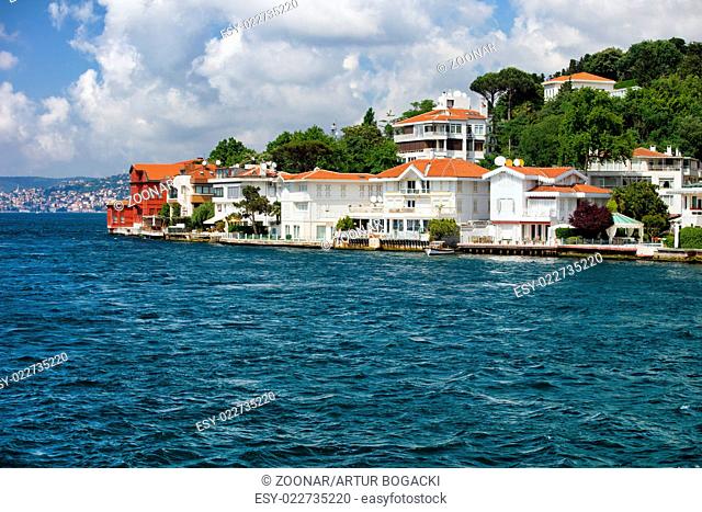 Villas Along The Bosphorus Strait