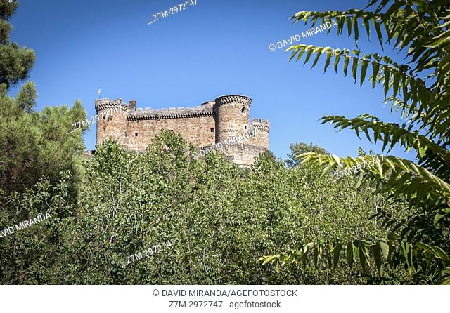 Castillo de los duques de Alburquerque. Mombeltrán. Barranco de las cinco villas. Valle del Tiétar. Provincia de Ávila, Castile-Leon, Spain