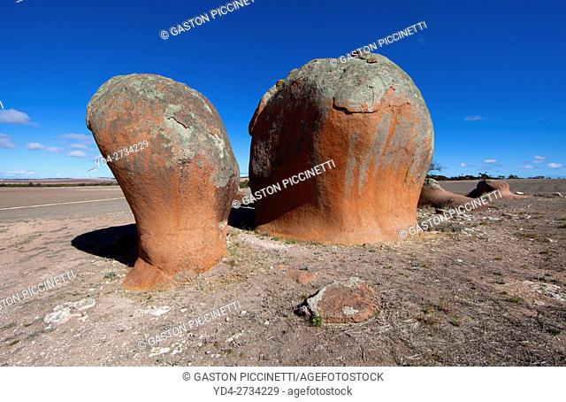 Murphys Haystacks are inselberg rock formations located between Streaky Bay and Port Kenny on the Eyre Peninsula in South Australia
