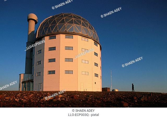 Portrait of the New State of the Art SALT Telescope  Sutherland, Karoo, Western Cape Province, South Africa